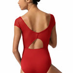 Polyantha Leotard Red Bud back view