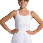 Pull On Skirt White front view