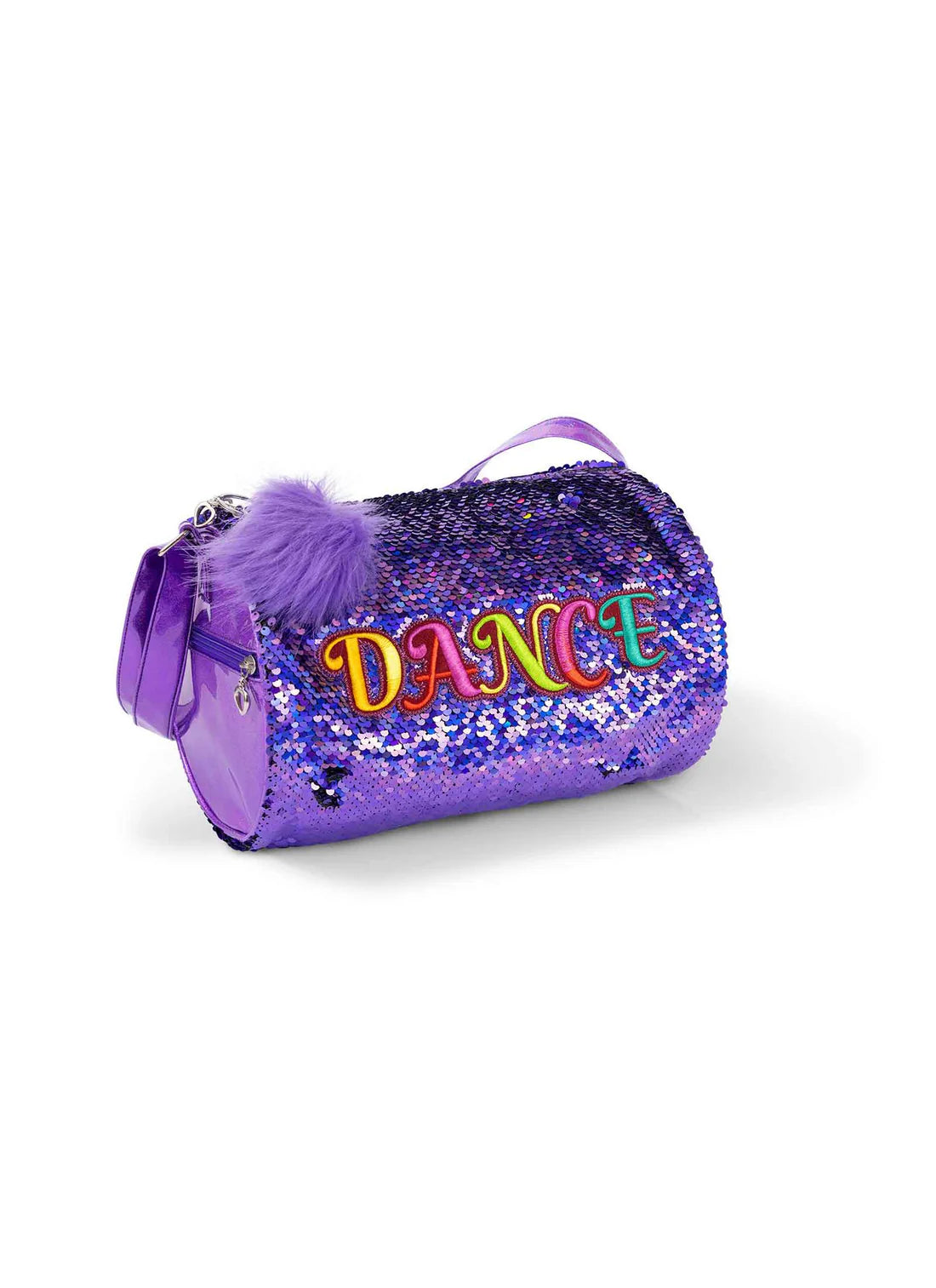 Purple Pop Duffel Purple front view