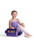 Purple Pop Duffel lifestyle view