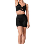 Jessica High Waist Short Black front view
