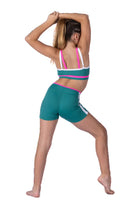 Racer Short Forrest Green back view