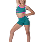 Racer Short Forrest Green front view