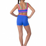 Racer Top Royal Blue back view
