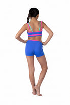Racer Top Royal Blue back view