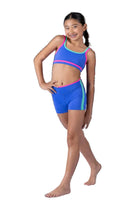 Racer Top Royal Blue front view