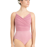 Rose Camisole Leotard Lilas front view