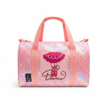 Rosie Toes Dance Duffel Pink front view