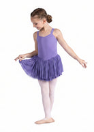 Ruffle Dress Lilac front view