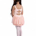 Ruffle Dress Rose Quartz back view