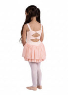 Ruffle Dress Rose Quartz back view
