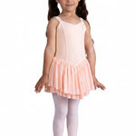 Ruffle Dress Rose Quartz front view