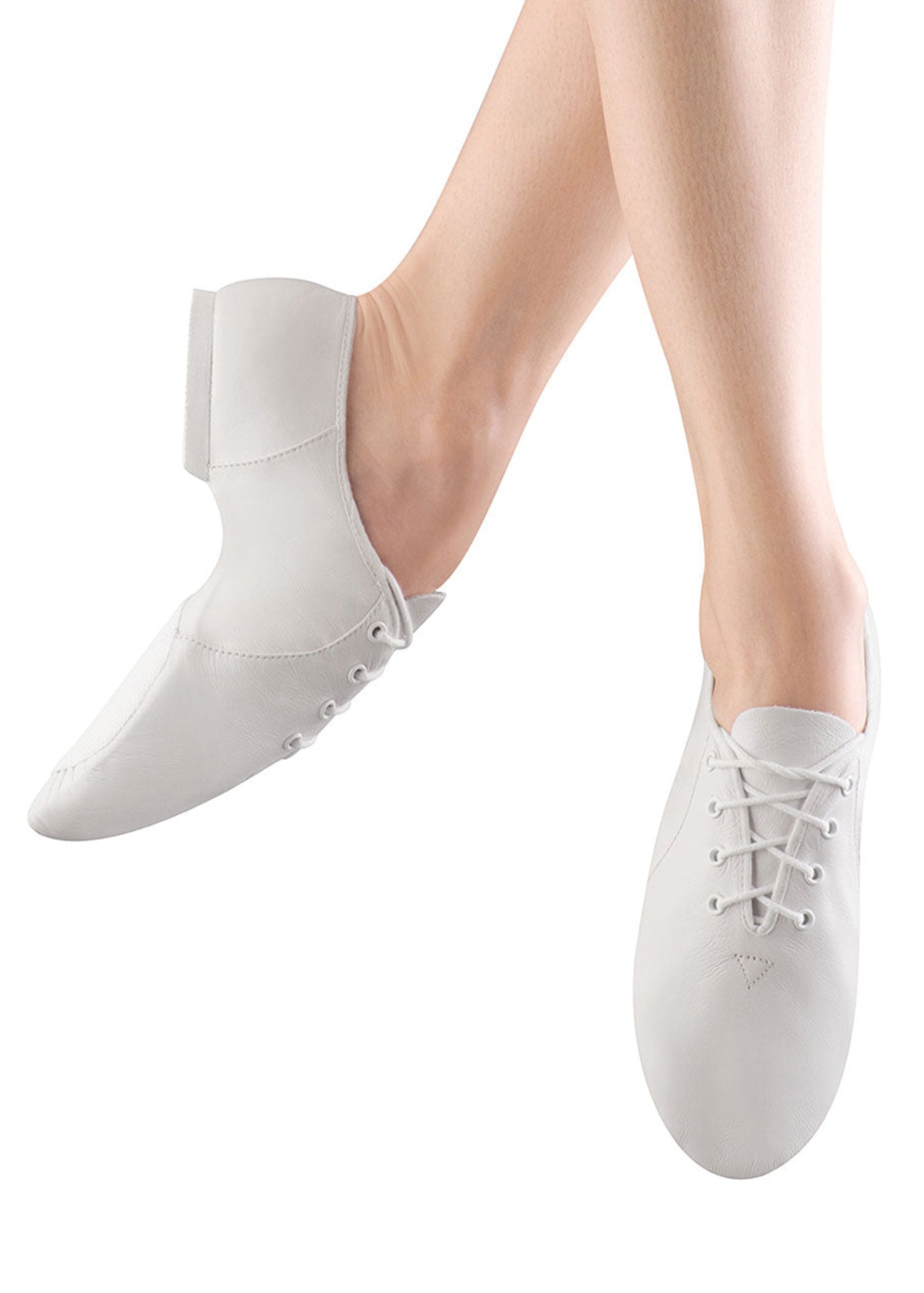 Jazz Soft Shoe – S0405L White lifestyle view
