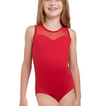 Sweetheart Leotard Scarlet front view