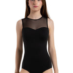 Sweetheart Leotard Black front view