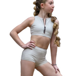 Bravery Top & Short Pumice Stone front view