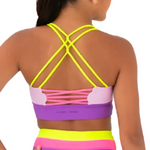 Porsha Crop Top Fairy Floss back view