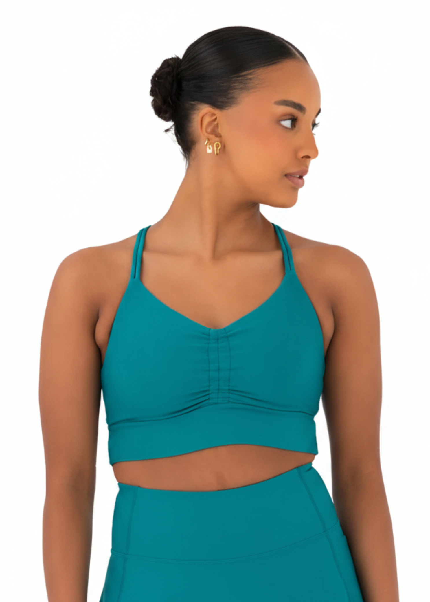 Porsha Crop Top Amazonia front view