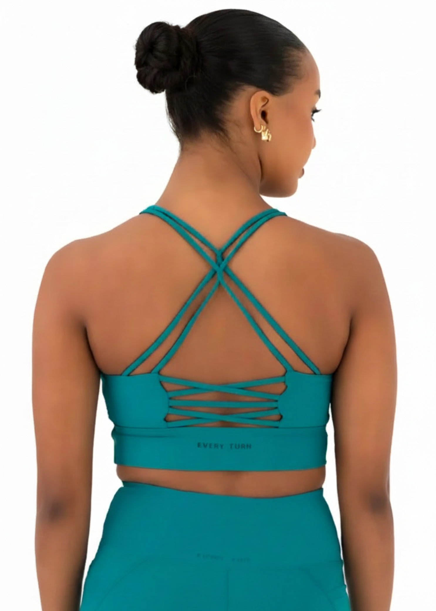 Porsha Crop Top Amazonia back view