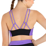 Angel Energy Crop Top Black Multi back view