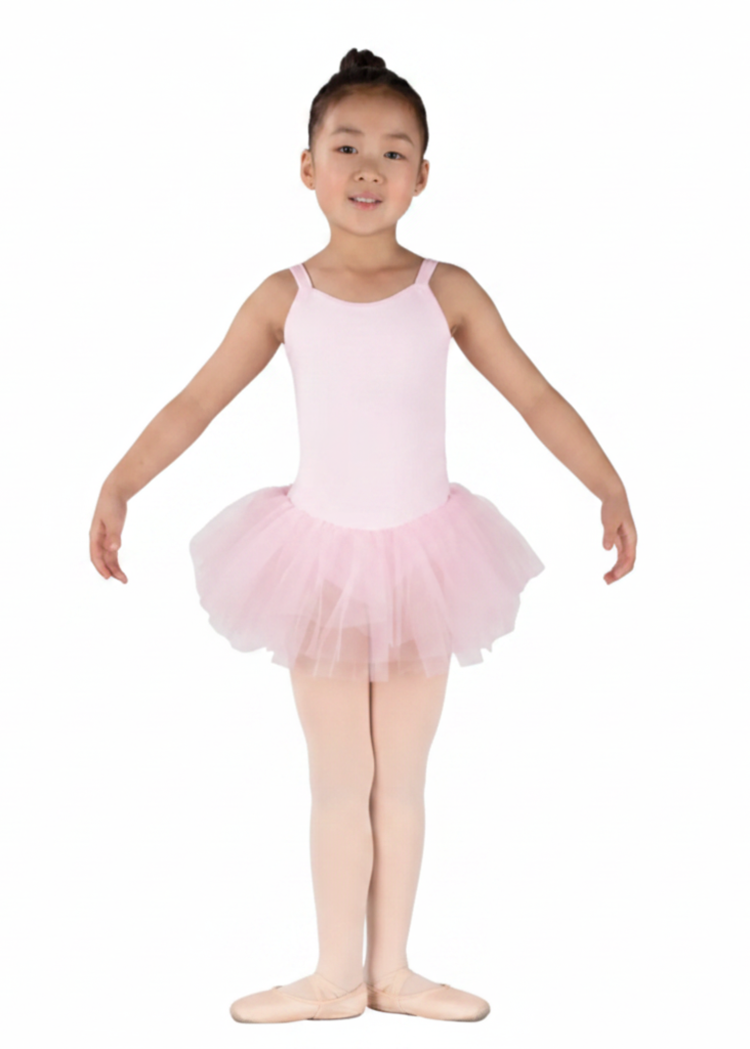 Cami Tutu Dress Pink front view
