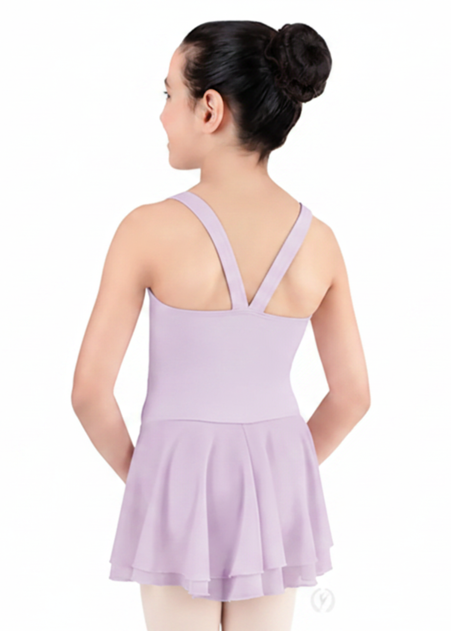 Tank Dress Lilac back view