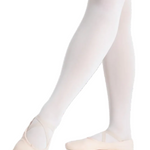 Juliet Leather Ballet Shoe Light Pink lifestyle view