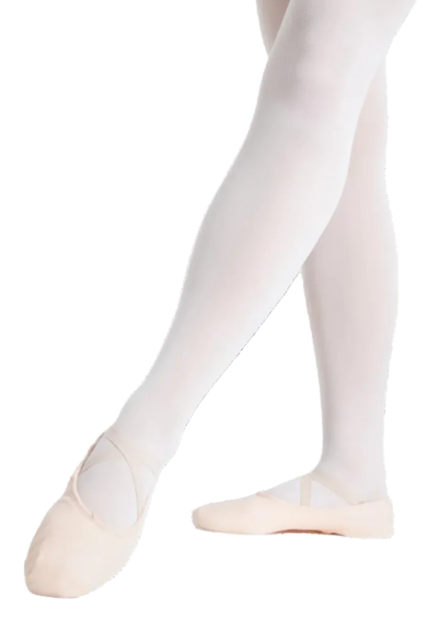 Juliet Leather Ballet Shoe Light Pink lifestyle view