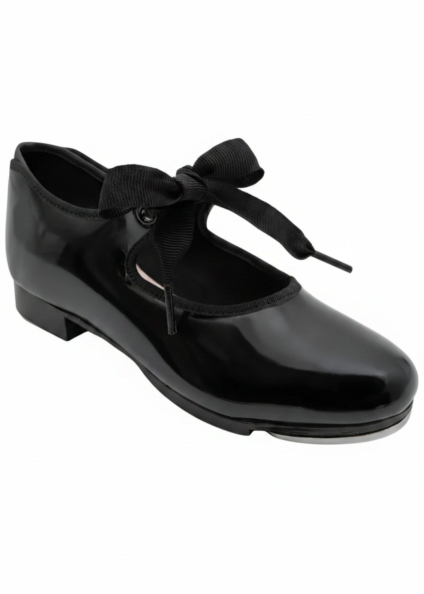 Jr. Tyette Tap Shoe Black front-side view