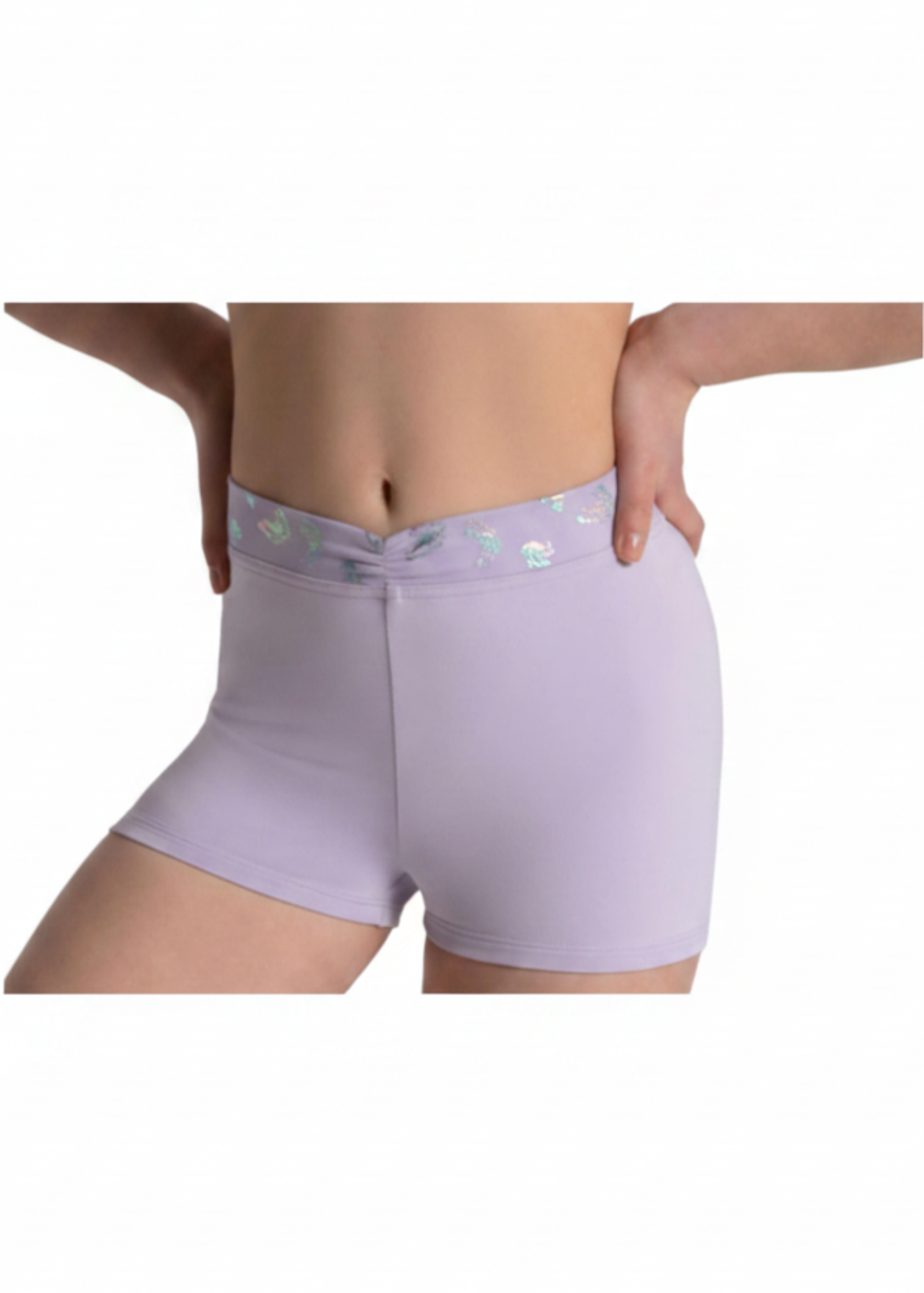 Rosy Boy Short Lavender front view