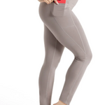 London Legging Cinder side view