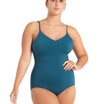Seaside Cami Leotard Legion Blue front view