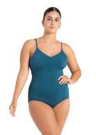 Seaside Cami Leotard Legion Blue front view