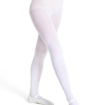 Self-Knit Waistband Transition Tight White