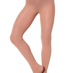 Self-Knit Waistband Transition Tight Light Tan