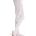 Self-Knit Waistband Transition Tight White