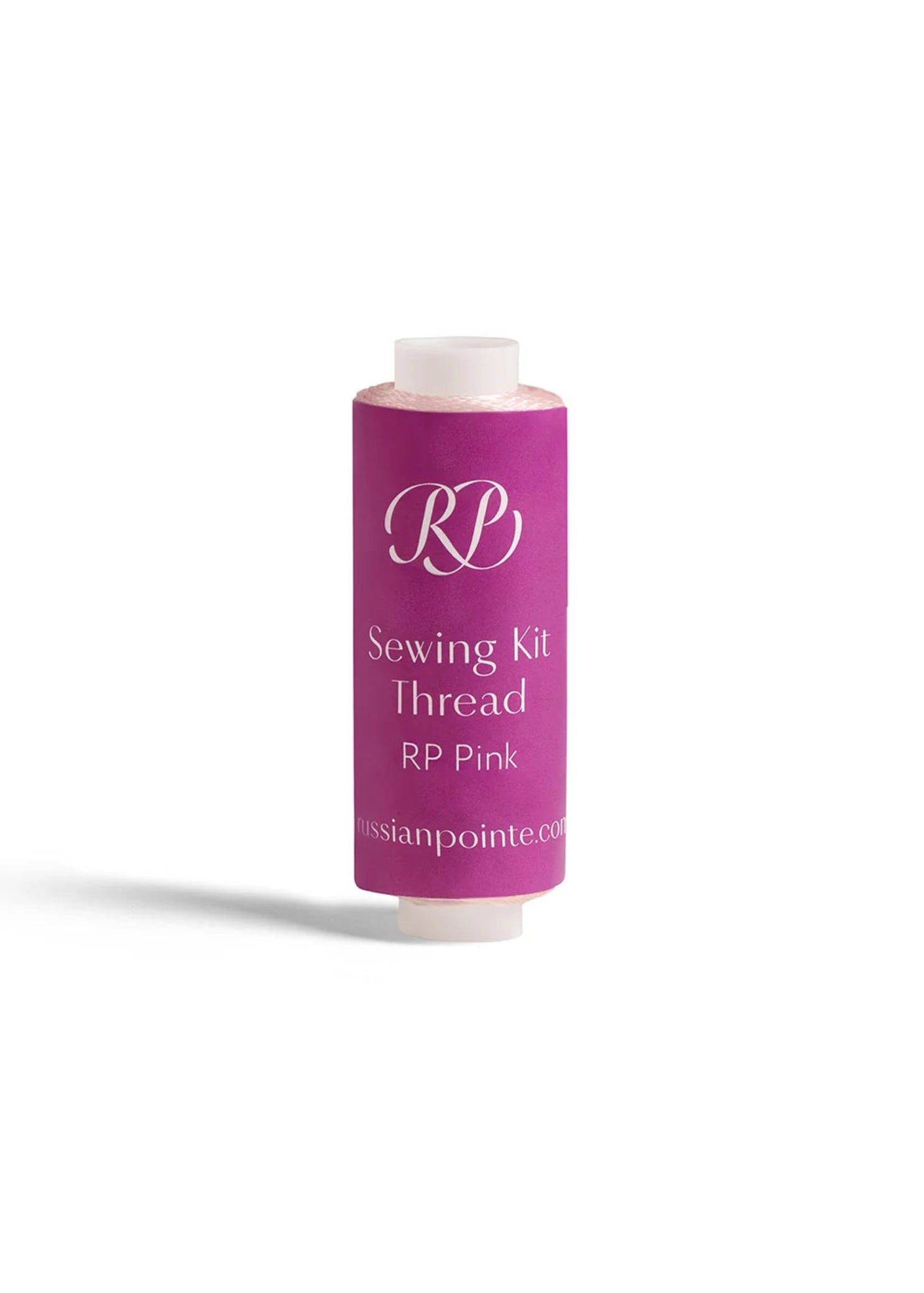 RP Collection Sewing Thread in Pink, packaging front view showing labeled spool