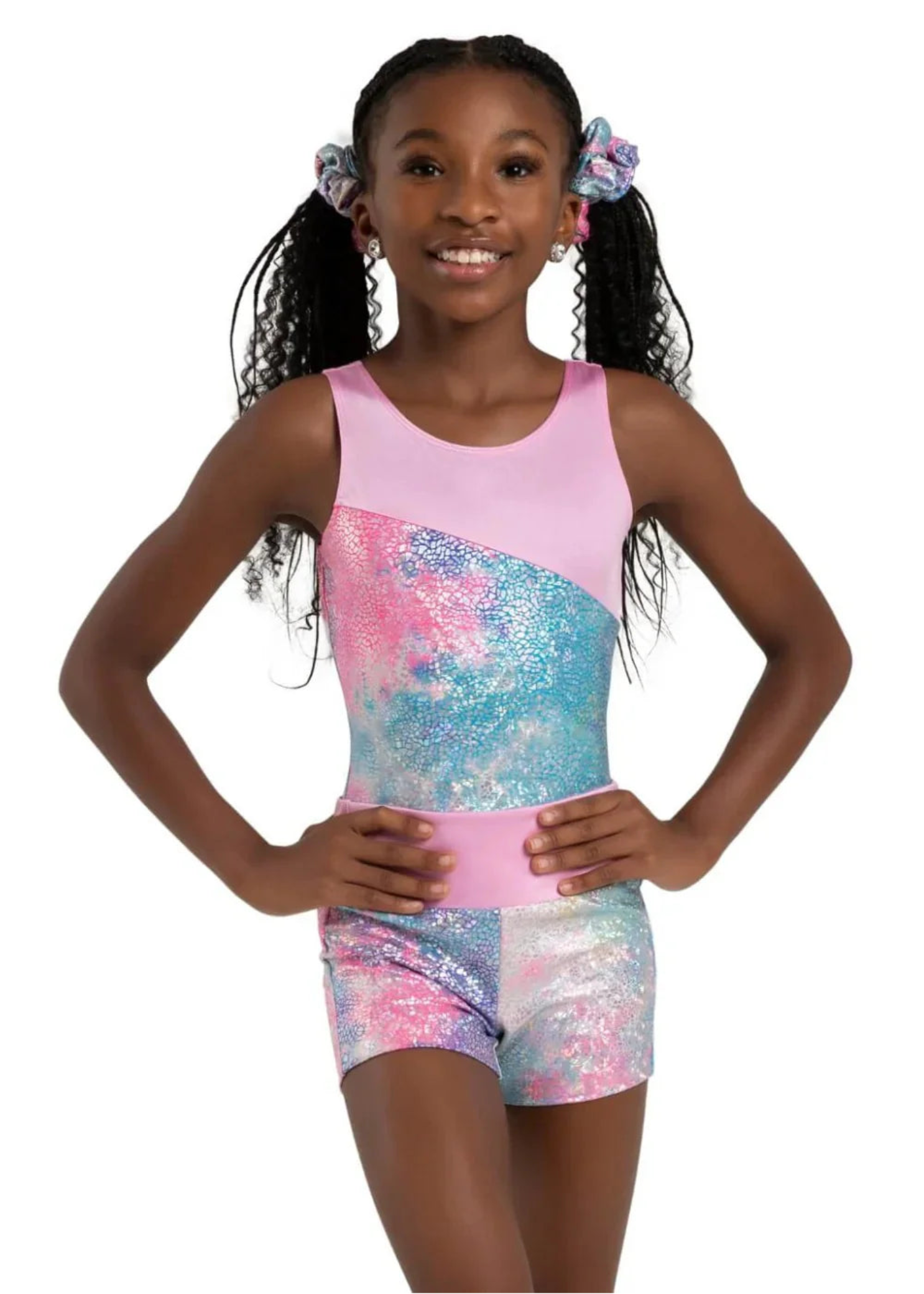 Shimmer Short Pink Unicorn Sparkle lifestyle view