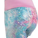 Shimmer Short Pink Unicorn Sparkle back view
