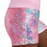 Shimmer Short Pink Unicorn Sparkle side view