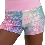 Shimmer Short Pink Unicorn Sparkle front view
