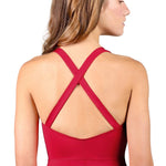 Shirley Cami Leotard Red back view