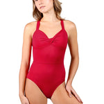 Shirley Cami Leotard Red front view