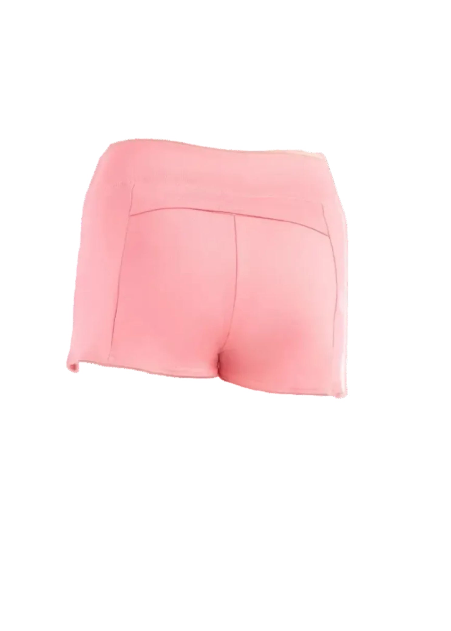 Short with Brief Flamingo back view