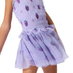 Shortcake Dress Lavender front view