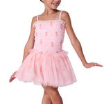 Shortcake Dress Pink front view