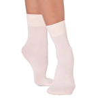 Silky Sock Ballet Pink front view
