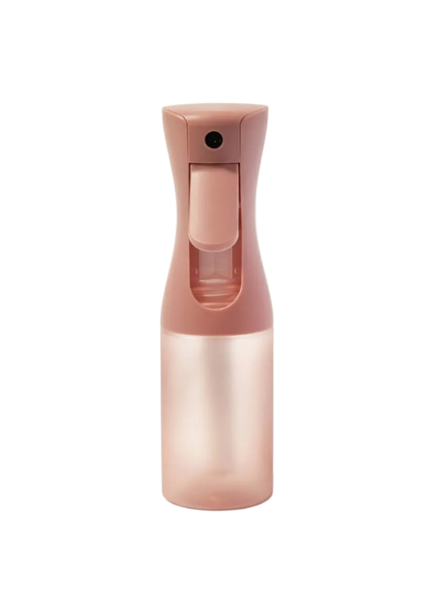 Kitsch Spray Bottle in Terracotta, front view showing recycled plastic bottle with trigger pump nozzle