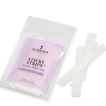 Capezio Sticky Strips, packaging front view showing resealable pouch beside double-sided adhesive strips