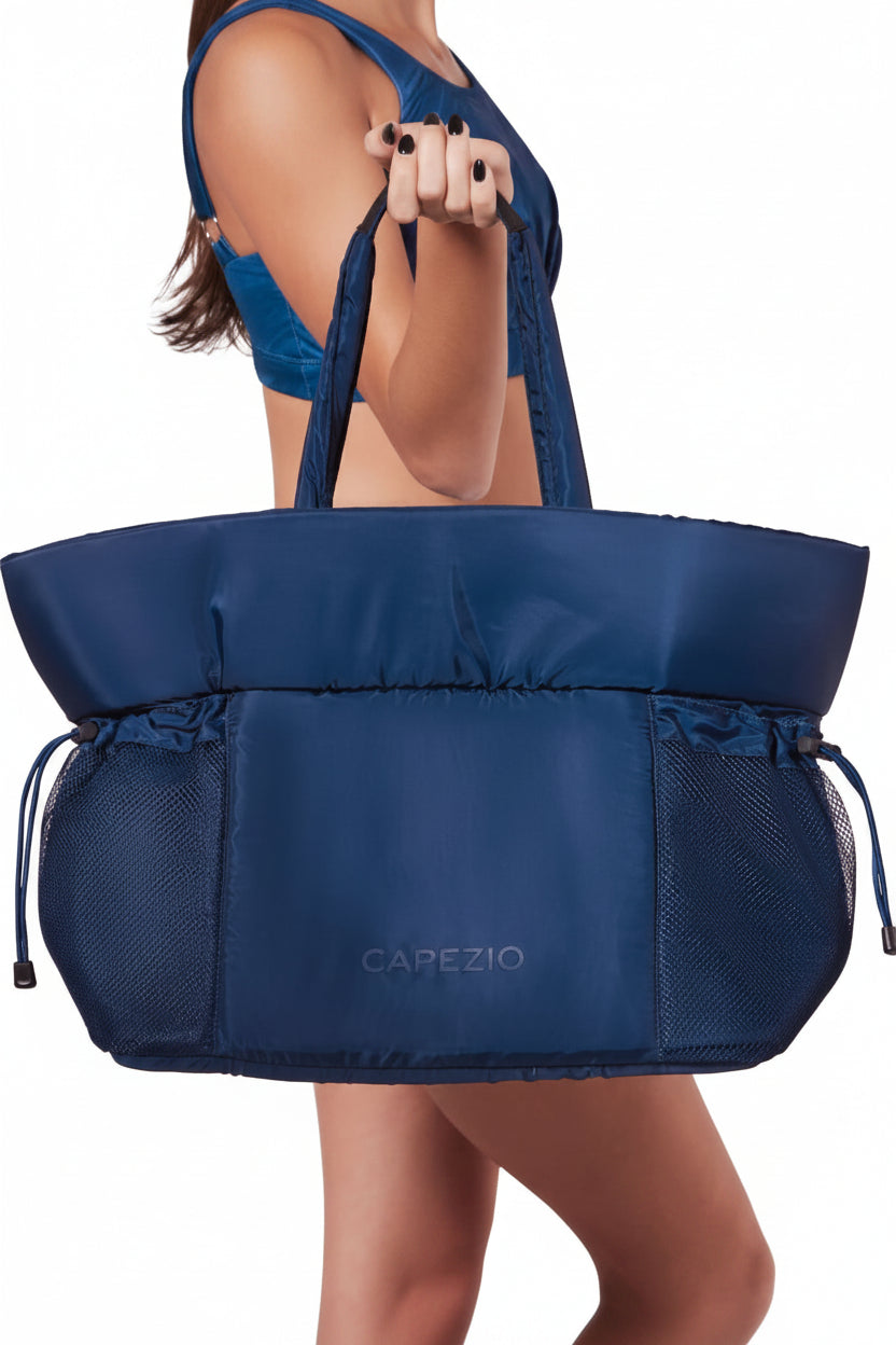 Studio Tote Pebble lifestyle view